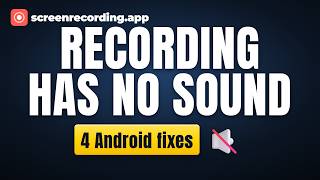 Android Screen Recording Has No Sound - 4 Fixes screenshot 3
