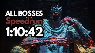 Dark Souls 3 All Bosses Speedrun in 1:10:42