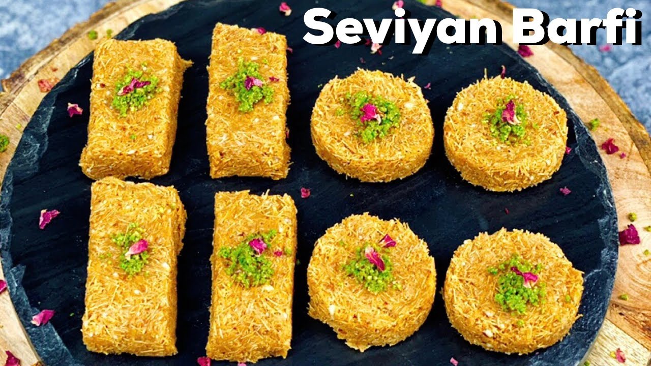 Seviyan Barfi | Semiyan Mithai | Vermicelli Bites | Flavourful Food By Priya