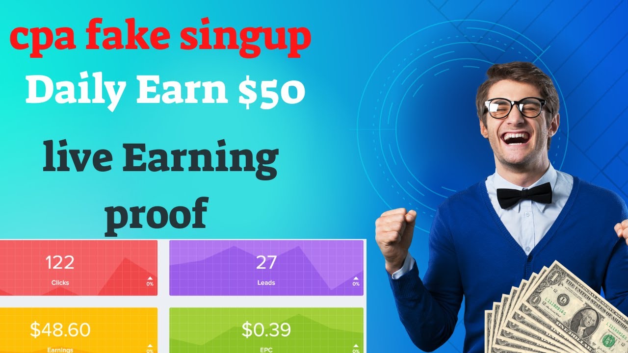 CPA Fake Signup Bangla Tutorial 2023 