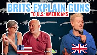 American Reacts to British Comedy Exposing US Gun Nuts