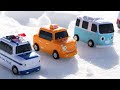 장난감 레이싱 놀이 디즈니카 맥퀸 토미카 RC카 타요미니버스 #19 Funny Play DisneyCar McQueen Tomica Toys Snow RacingPlay Crash