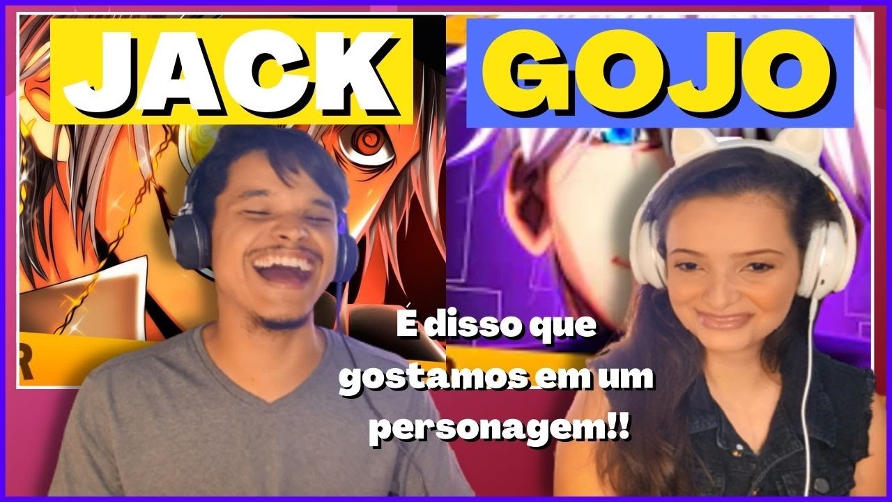(2 EM 1) REACT Gojo - MURYO KUSHO | Jack - EU SOU O MAL [Takeru]