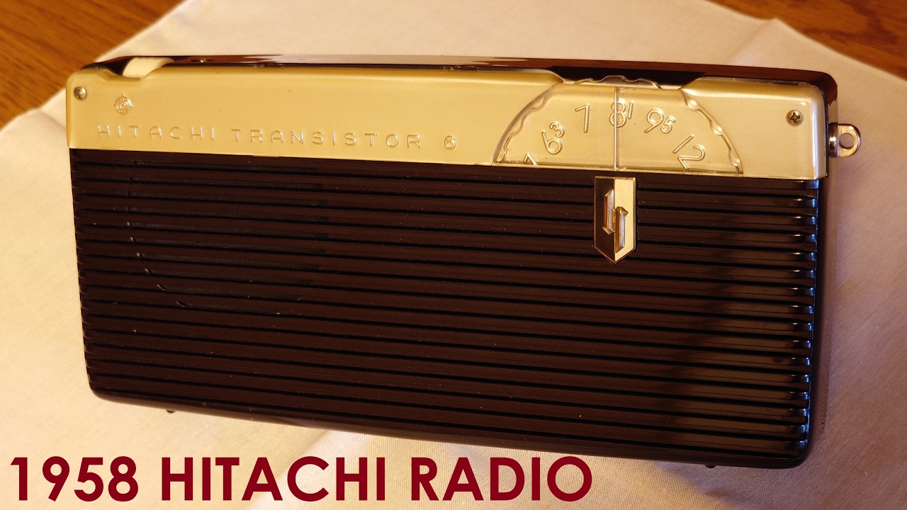 デッドストック】日立トランジスタラジオTH-669 (1958年製) / HITACHI