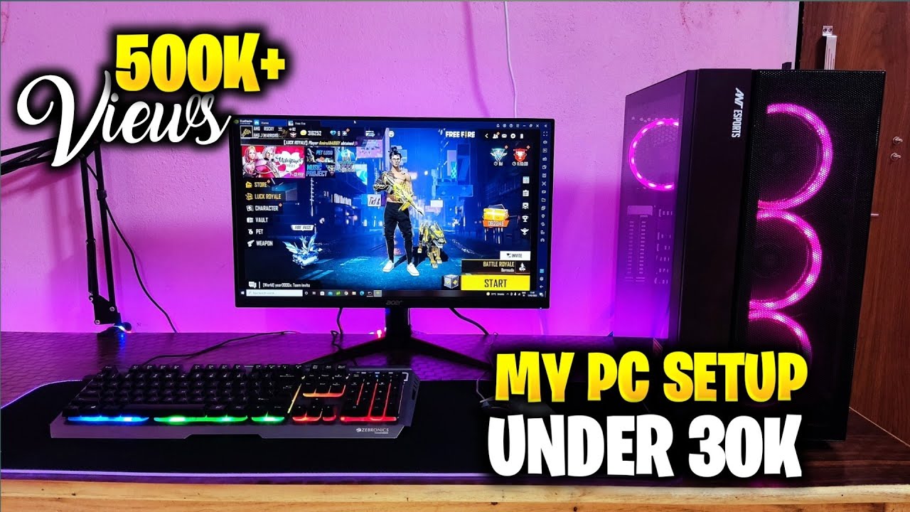 PC BUILD FOR FREE FIRE  Free Fire streaming pc build I Pc Build Under  30000 I gaming pc free fire 