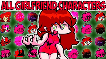 ALL GIRLFRIEND CHARACTERS | FNF Character Test | Gameplay VS Playground