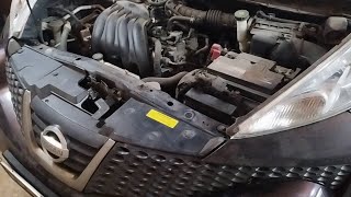 Nissan Juke снятие ремонт или замена резистора печки