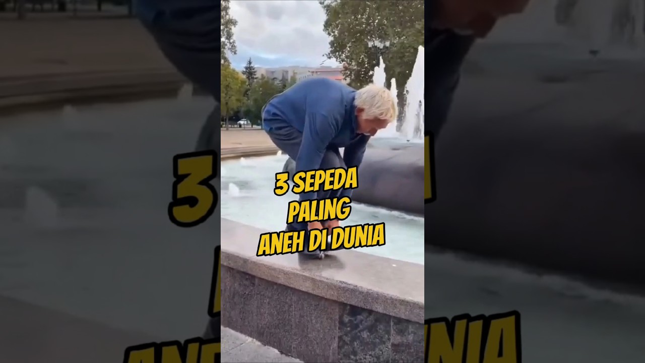 3 Sepeda Paling Aneh di Dunia 😱 Nomor 3 Gak Masuk Akal!