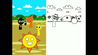 NEW Colour Match Puzzle Challenge - Incredibox  #sprunki_2#sprunki #shorts #Creativity #Stopmotion