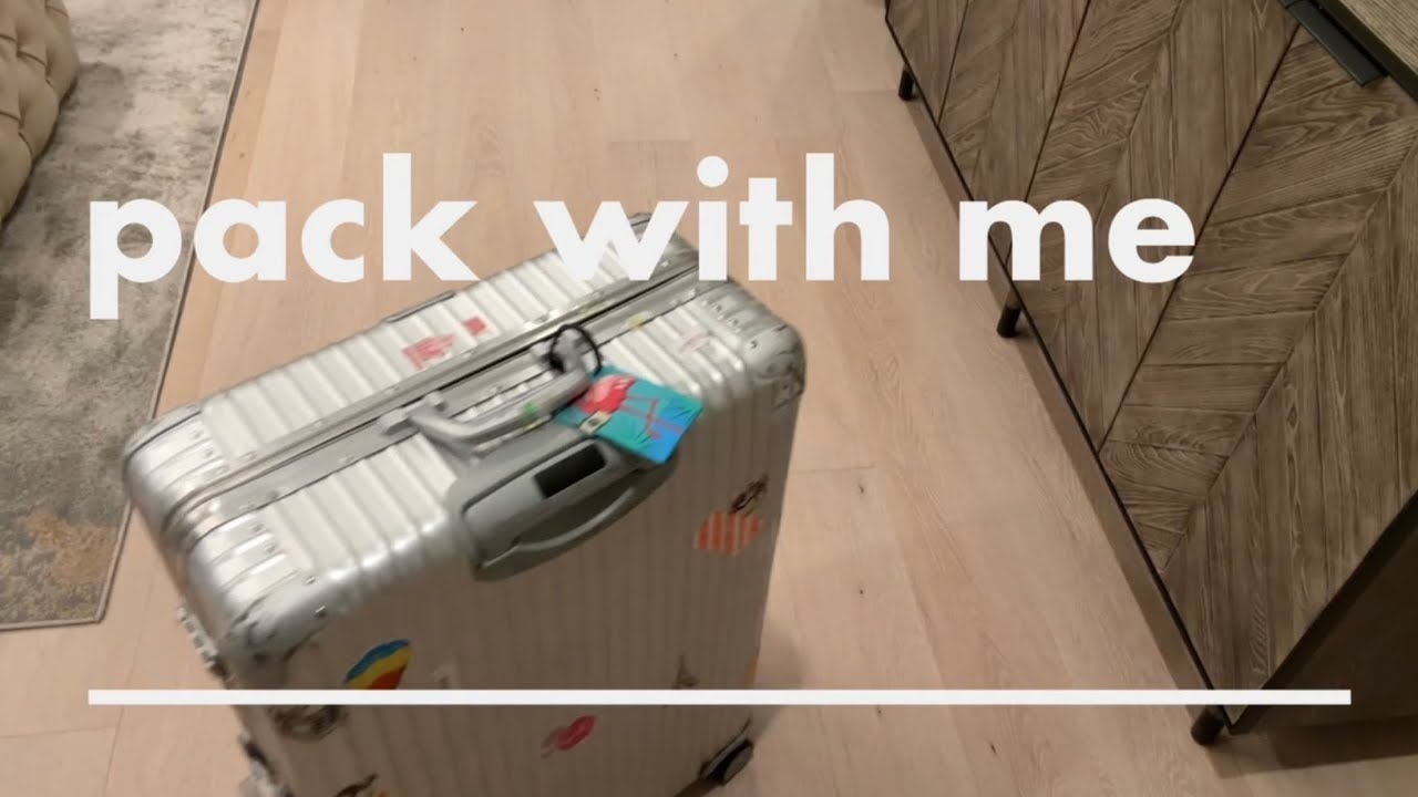 Pack with me | 沈浸式行李收納 - YouTube