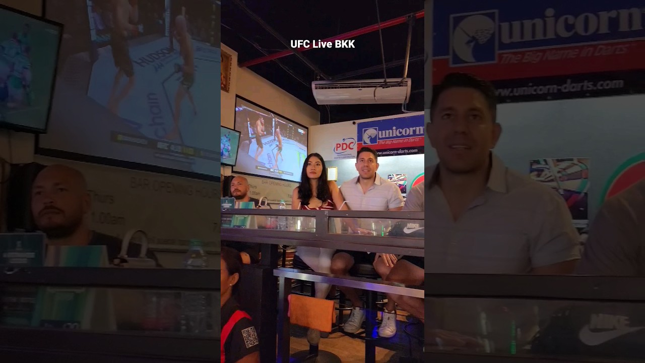 Watching UFC 284 live in Bangkok The Sportsman Sukhumvit Soi 13 