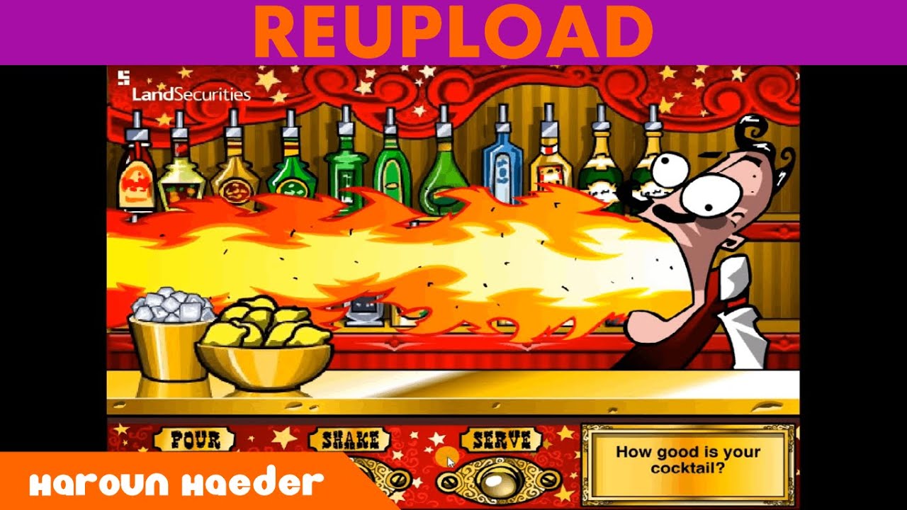 (REUPLOAD) having fun in bartender the right mix part 2 YouTube