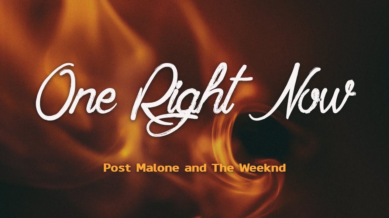 Post Malone & The Weeknd - One Right Now (Subtitulada al español) Post Malone & The Weeknd - One Right Now (Subtitulada al español)