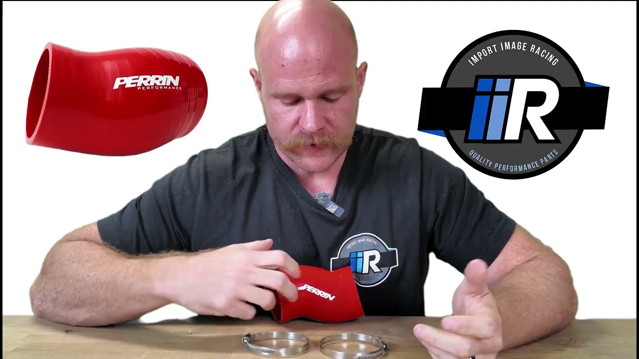 PERRIN TMIC Throttle Body Coupler Kit Red Subaru WRX 2008-2021 | Silicone Upgrade | PSP-ITR-321RD