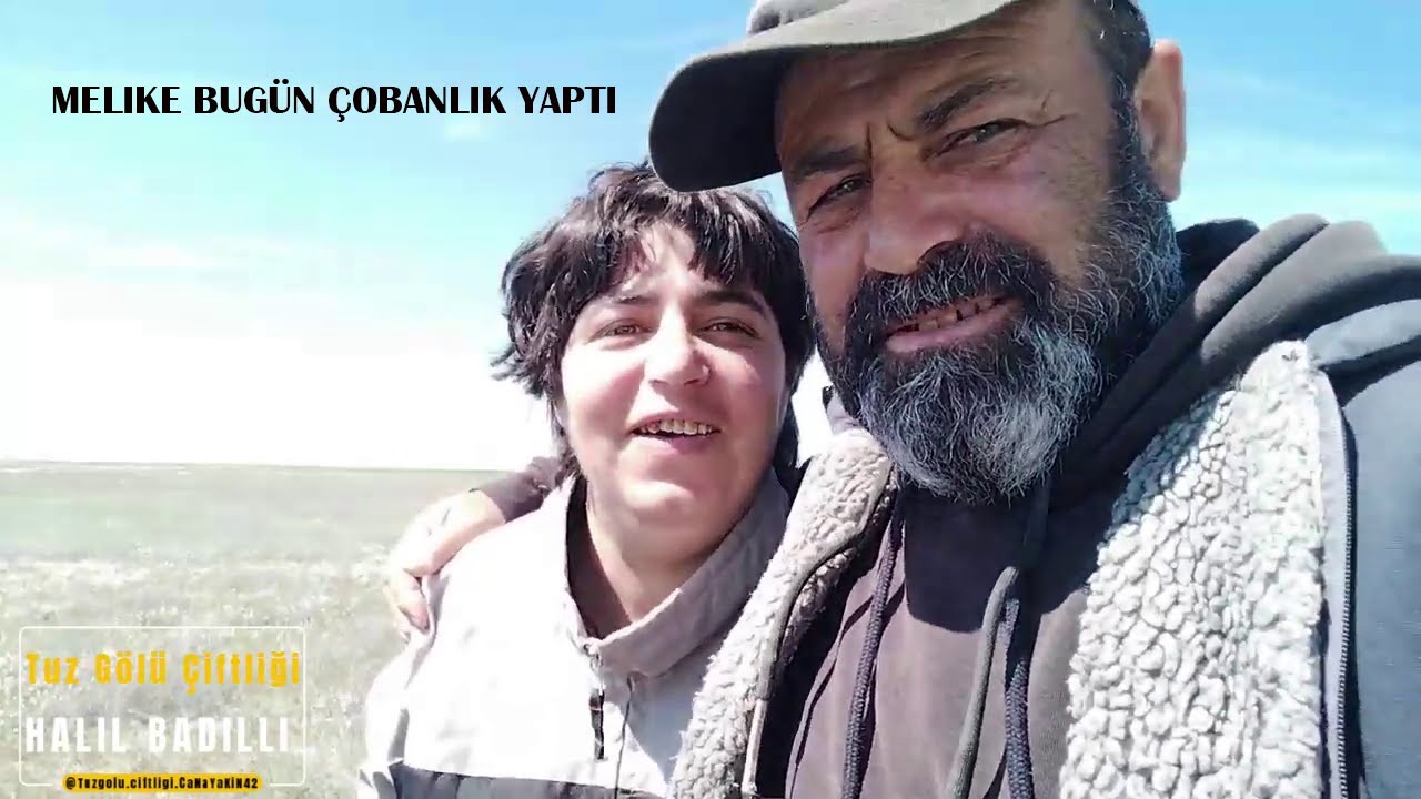 Melike bugün çobanlık yaptı