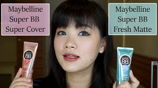 Review Test Oil Control Maybelline Super Bb Fresh Matte Super Bb Super Cover Youtube
