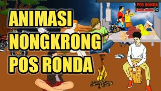 ANIMASI NONGKRONG DI POS RONDA❗❗ANIMASI STOR WA !!! ANIMASI KEREN