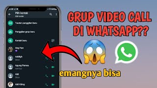 Cara Melakukan Panggilan Video Grup di Whatsapp