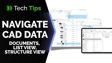 Navigating Onshape Data with Documents, List View, and Structure View - Tech Tip