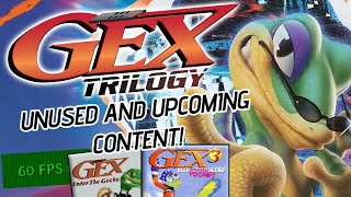 Gex Trilogy: Unused and Leaked Upcoming Content!