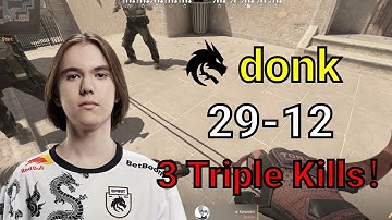 CS2 donk 29-12 (mirage) faceit voice comms POV | 2025/04/13 | #cs2 #demo