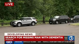 Search for missing man with dementia