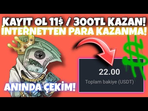 İNTERNETTEN DOLAR KAZANMA 💰 KAYIT OL 11$ KAZAN! 💰 KOLAY KAZANÇ 💰 İNTERNETTEN PARA KAZANMA 2024