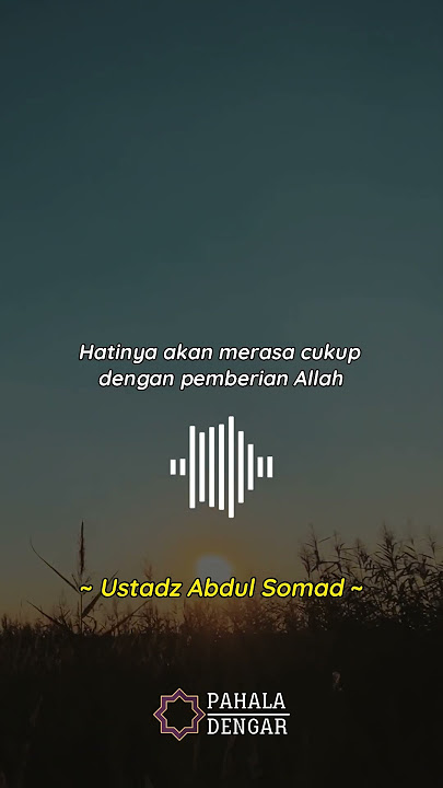 Manusia tidak akan pernah bersyukur | Ustadz Abdul Somad