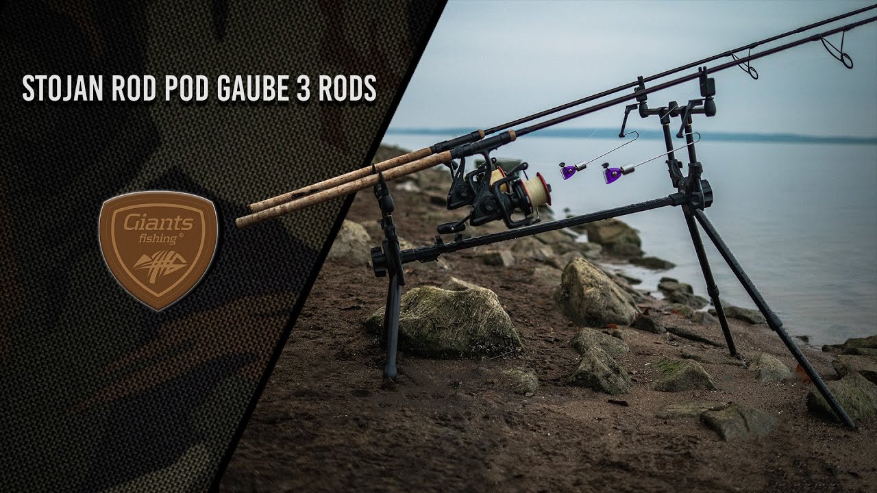 Giants Fishing Stojan Rod Pod Gaube 3 Rods 