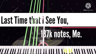 Black Midi Last Time That I See You, 137K Notes, Me.