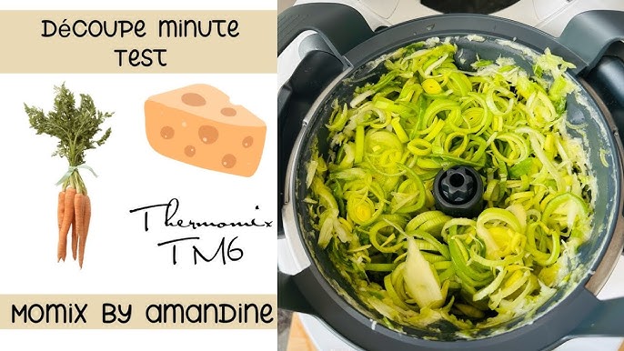 Comment utiliser le découpe minute Thermomix 