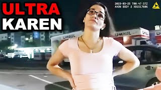 ULTRA Karen has a TEMPER TANTRUM During Arrest