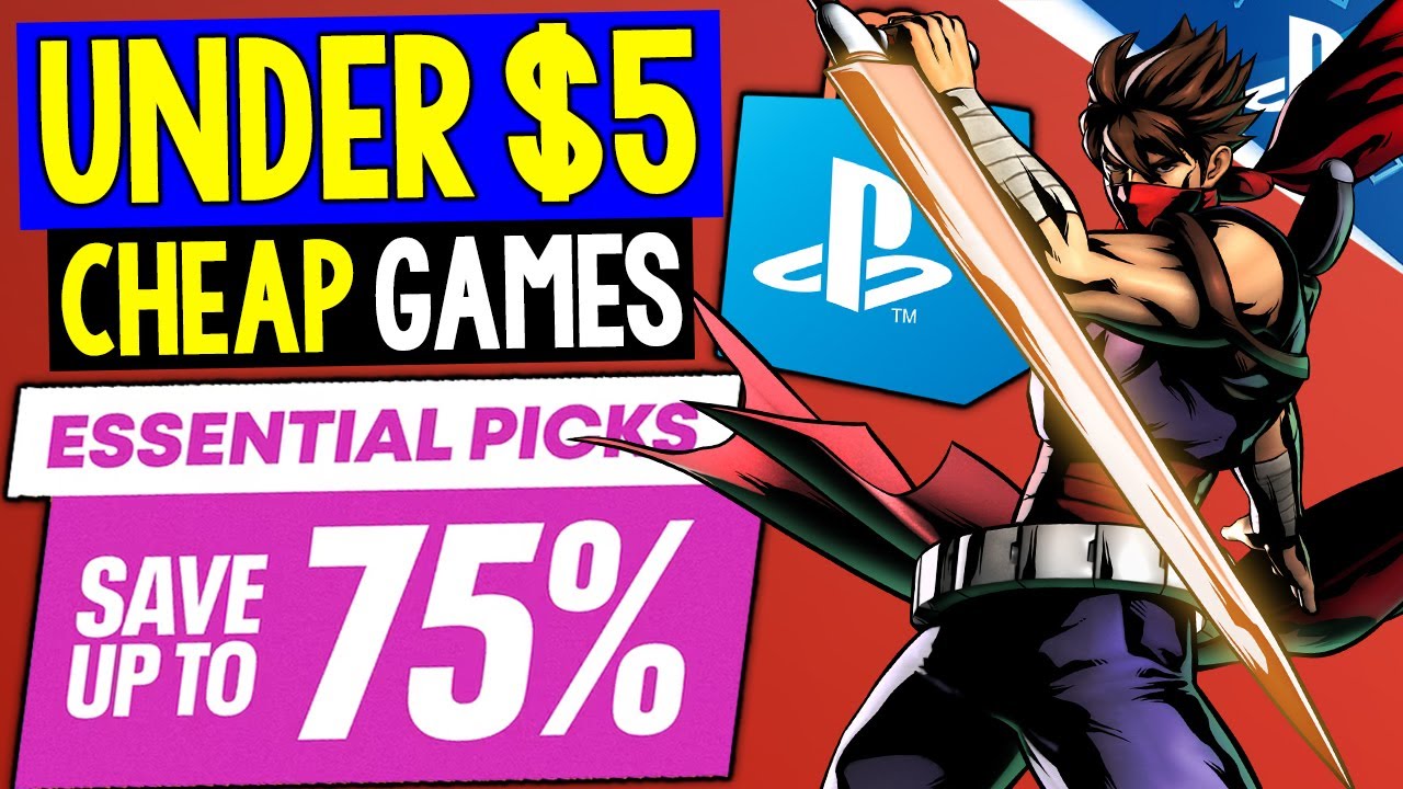 12 AMAZING PSN Game Deals UNDER $5! PSN ESSENTIAL PICKS SALE 2023 SUPER  CHEAP PS4/PS5 Games to Buy! 