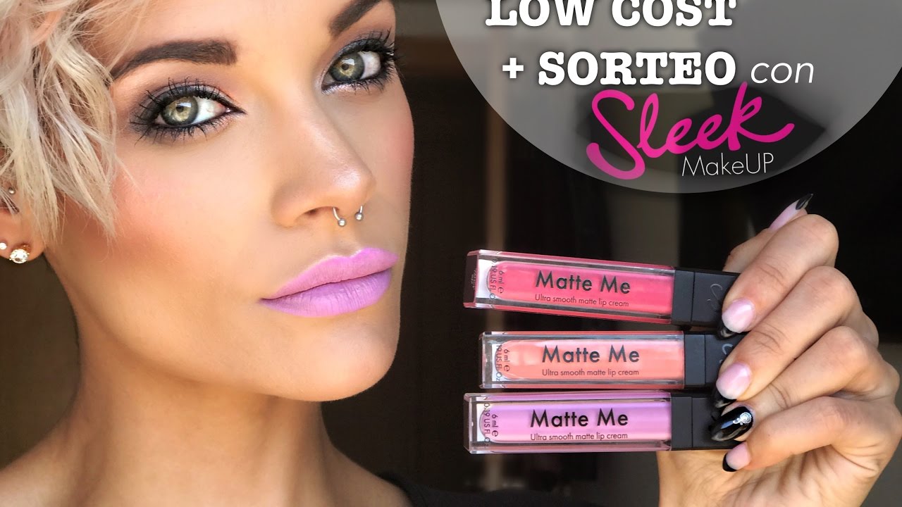 CERRADO / TUTORIAL LOW COST + SORTEO con SLEEK (Comentadme QUIENES SOIS En IG - Solo ESPAÑA)