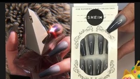 SHEIN nails! Review & nail tutorial