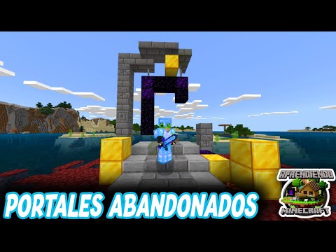 PORTALES ABANDONADOS EN MINECRAFT QUE SON?  - APRENDIENDO MINECRAFT #39