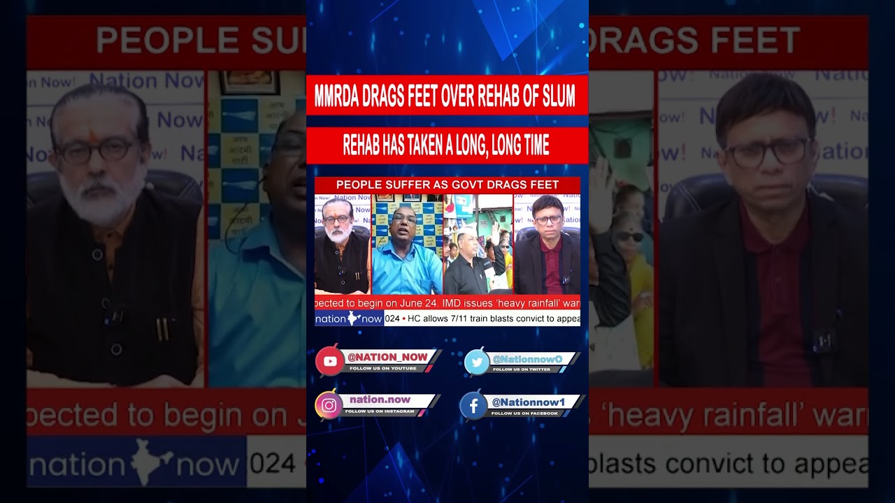 MMRDA DRAGS FEET OVER REHAB OF SLUM