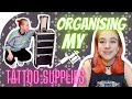 ☠️ORGANISING ALL MY TATTOO SUPPLIES☠️ | 3 in 1 makeup case review