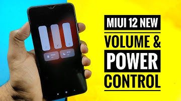 MIUI 12 NEW VOLUME CONTROL & POWER MENU FIRST LOOK | HOW TO INSTALL VOLUME CONTROL 🔥🔥