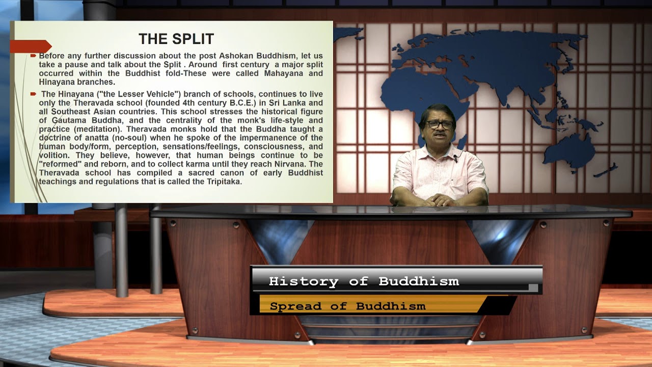 History Of Buddhist Philosophy(Lecture-6, Part-1). After King Ashoka. Cultural Spread Of Buddhism.
