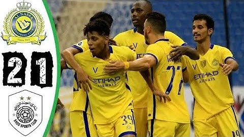 ملخص مباراة النصر السعودي و السد القطري 2-1 ربع نهائي دوري ابطال اسيا