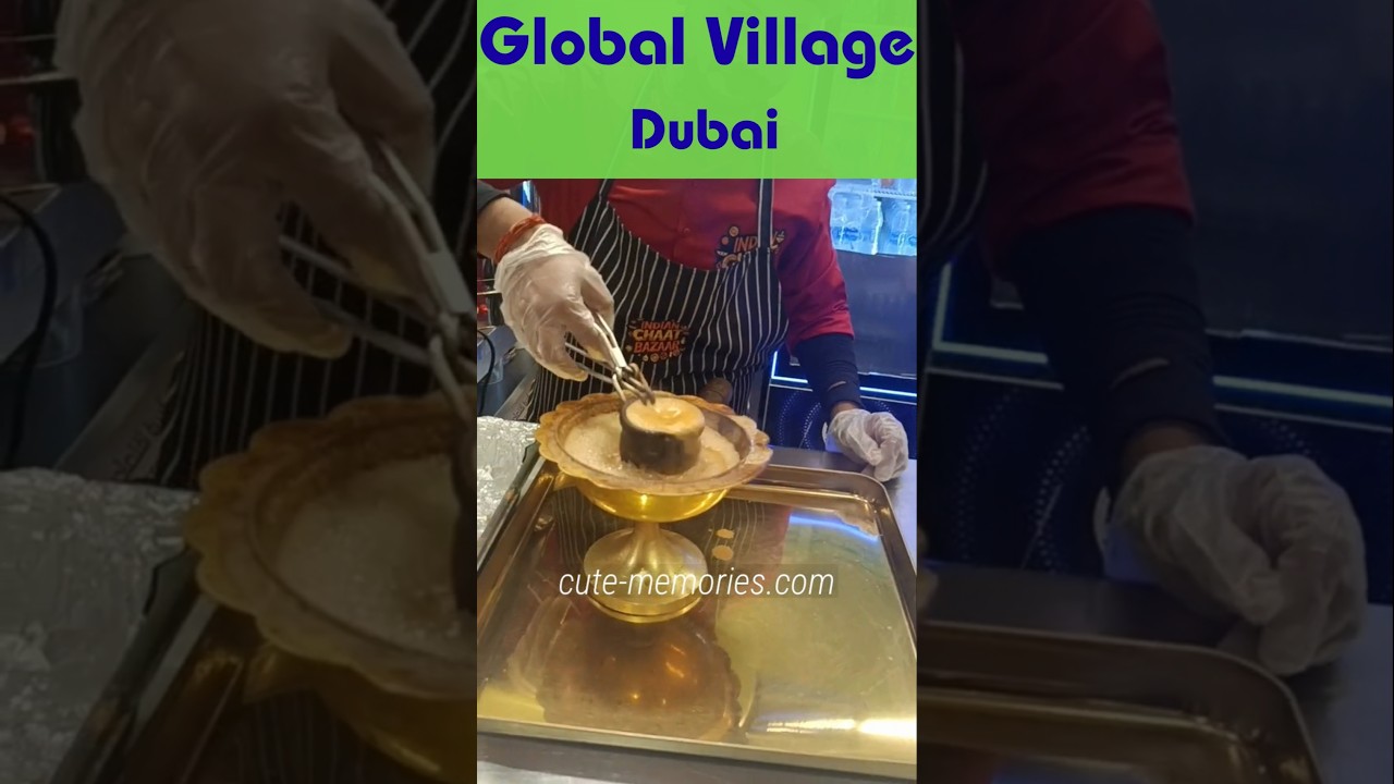 Kulhad chai | Indian pavilion | Global Village | #globalvillagedubai #dubaifun