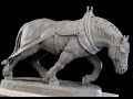Sculpting a Draft Horse in Clay