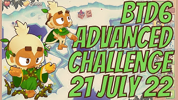Bloons TD 6 - Daily Advanced Challenge (No MK) - "Can You Find Both Solutions" - 21 July 2022 - BTD6