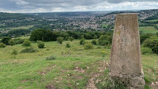 Walkalong: Solsbury Lane to Solsbury Hill. Bath, England.