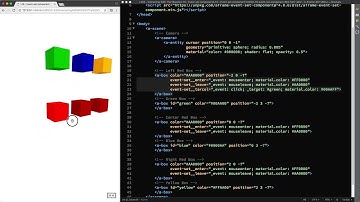 Event-Set Component (A-Frame Tutorial - WebVR)