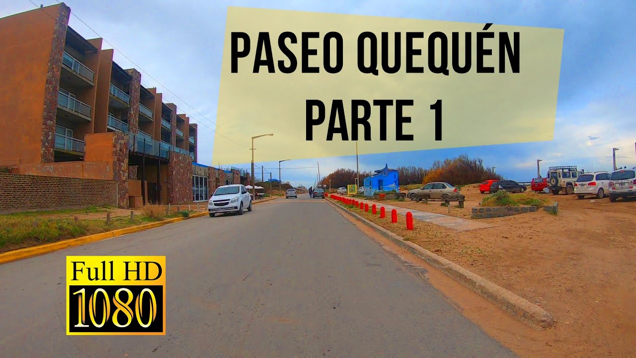 Quequen Playa Paseo Dominguero Parte 1