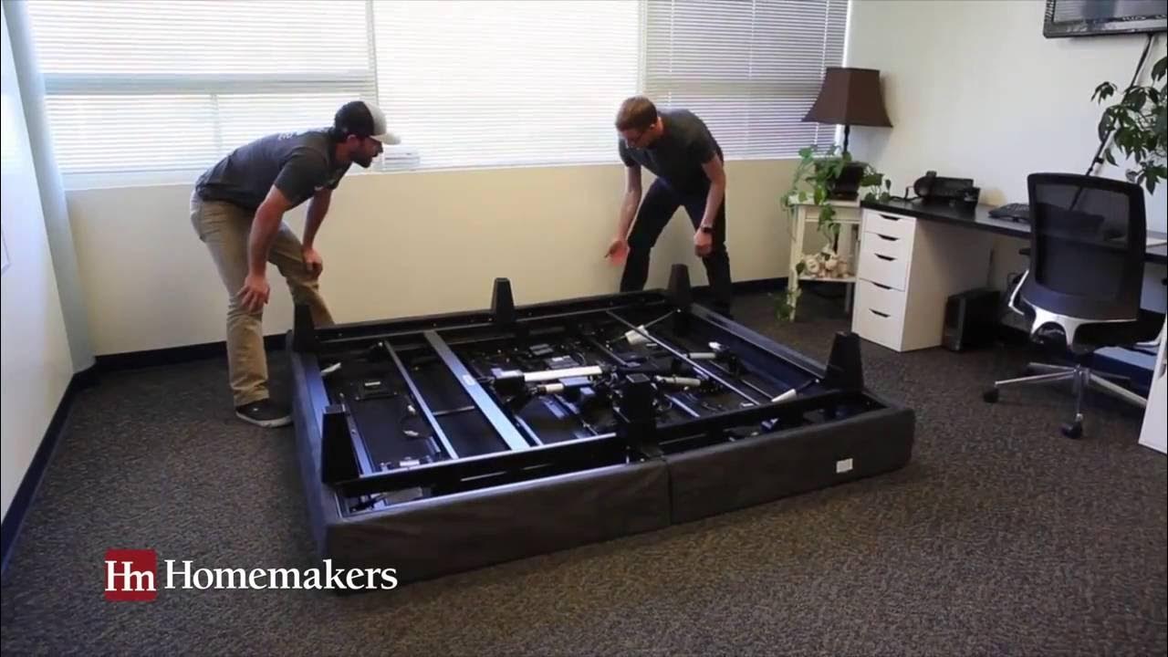 How to Set Up Serta Motion Custom II Adjustable Base Homemakers YouTube