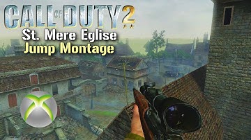 Call of Duty 2 St. Mere Eglise Jump Montage | Xbox 2021