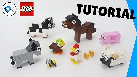 LEGO ANIMALS - TUTORIAL (Lego farm)